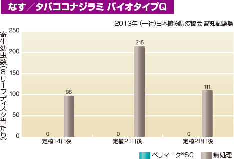 なす／タバココナジラミ バイオタイプQ